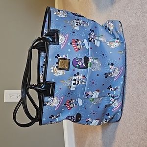 Mickey & Minnie Magic Kingdom Dooney & Bourke Tote Bag